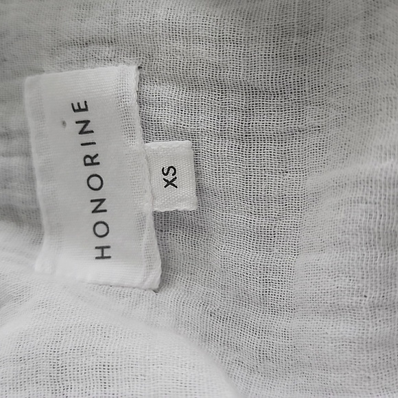 Honorine white Shirt Mini Dress Size XS - Picture 12 of 12